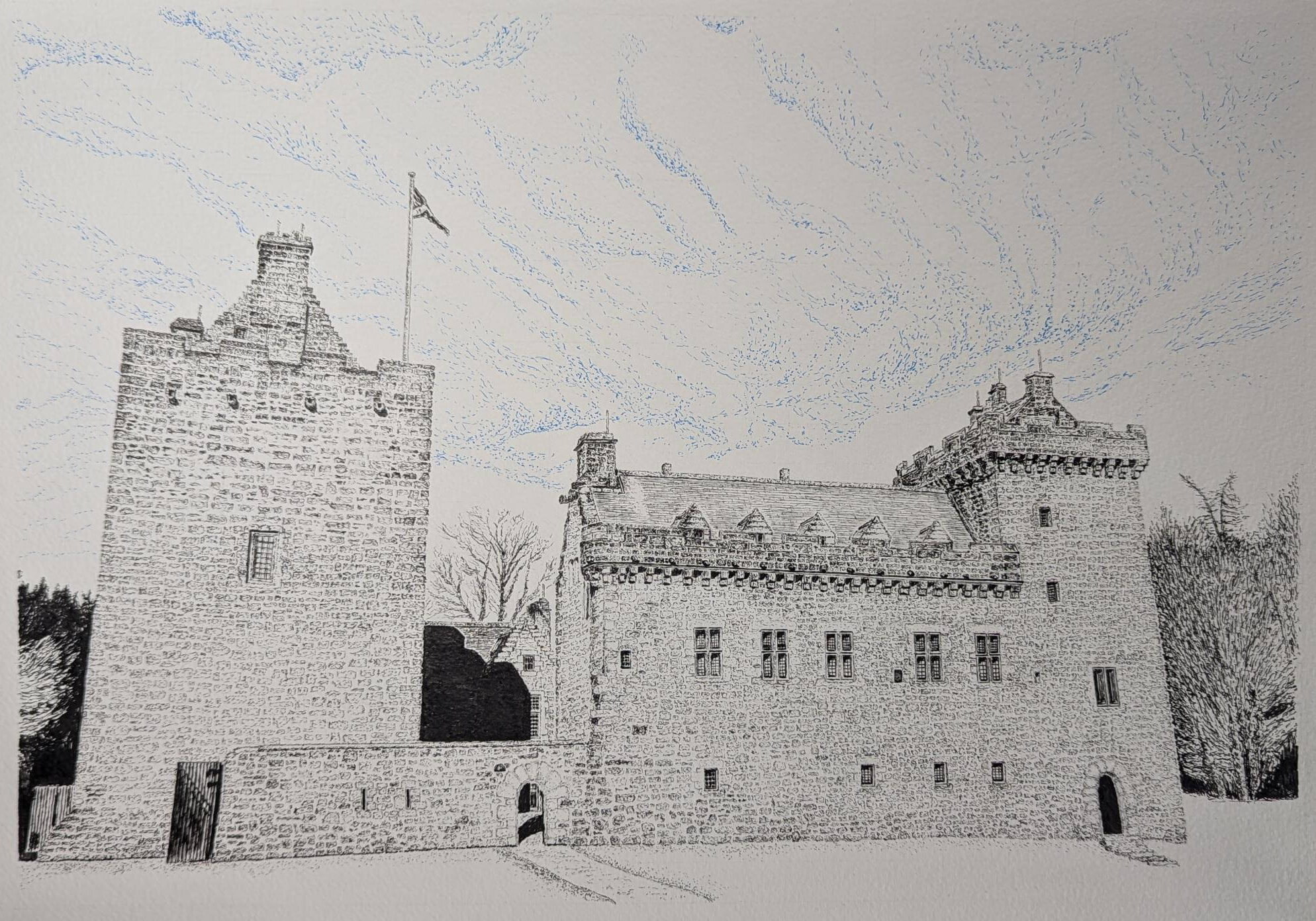 Dean Castle Print